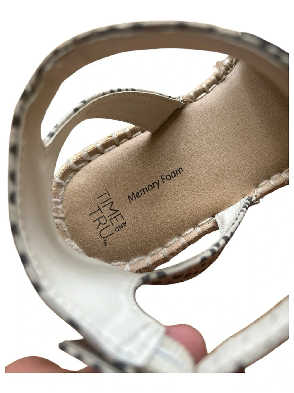 Time and Tru espadrille flats